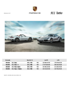 Porsche 911-991_Turbo - cennik 2017 